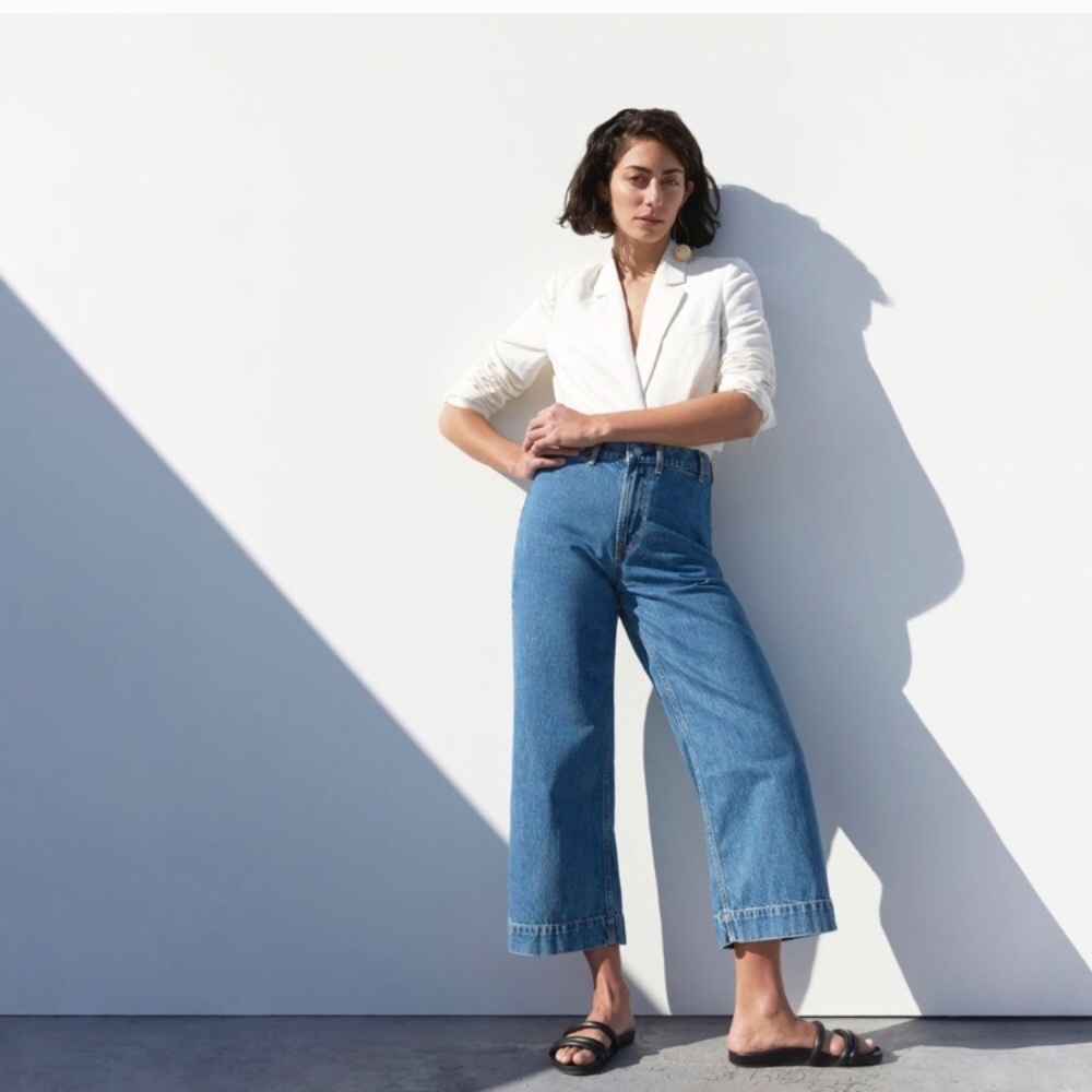 Everlane Edition 02 Wide Leg Cropped Jean